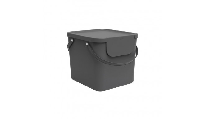 ROTHO Albula Anthracite - waste sorting container - 40l