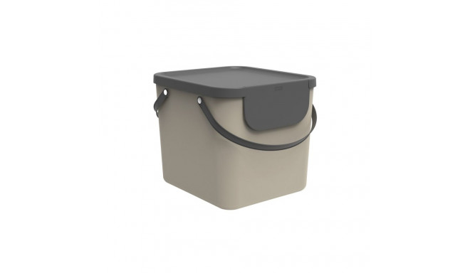 ROTHO Albula Cappuccino - waste sorting container - 40l