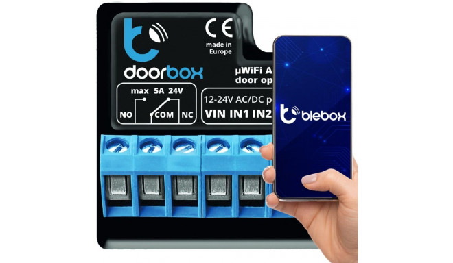 BLEBOX doorbox - WICKET AND DOOR CONTROLLER