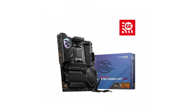 MSI MPG X670E CARBON WIFI motherboard AMD X670 Socket AM5 ATX