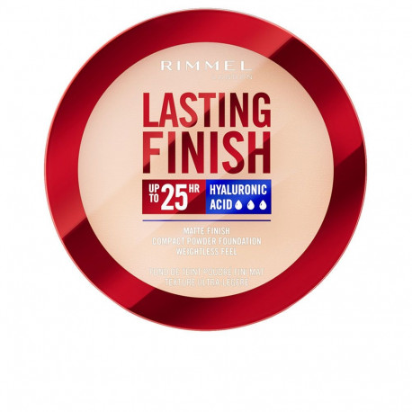 RIMMEL LONDON matt puuderjumestus Lasting Finish #001 7g, hele portselan