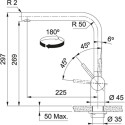 Franke Atlas Neo Swivel Side 115.0521.435