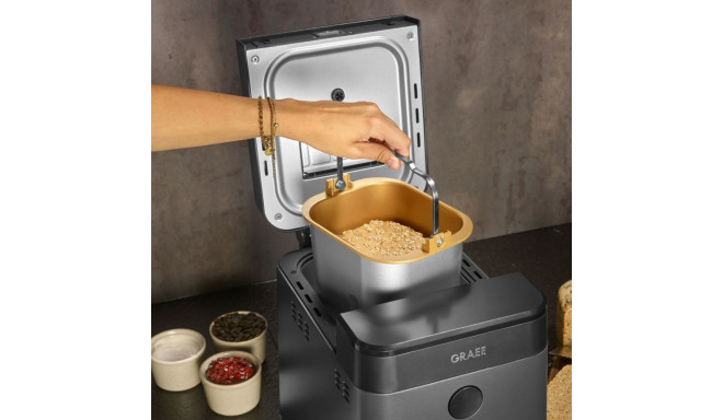 GRAEF BA806 bread maker, grey