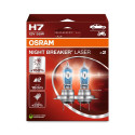 H7 12V 55W Night Breaker Laser +150% 2tk