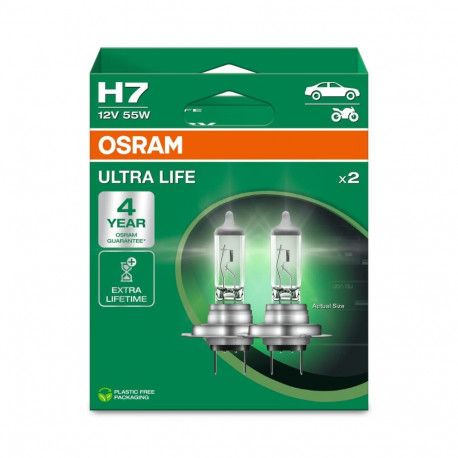 H7 12V 55W PX26D ULTRALIFE 2xDUO