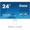 "61cm/24"" (1920x1080) Iiyama ProLite XUB2497HSN-W1 16:9 FHD IPS HDMI DP USB-C Speaker Pivot White"