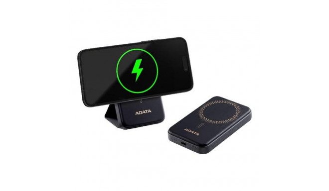 ADATA PR050-11BK power bank Lithium Polymer (LiPo) 5000 mAh Wireless charging Black