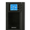 Qoltec 53042 uninterruptible power supply (UPS) Double-conversion (Online) 1 kVA 800 W 2 AC outlet(s