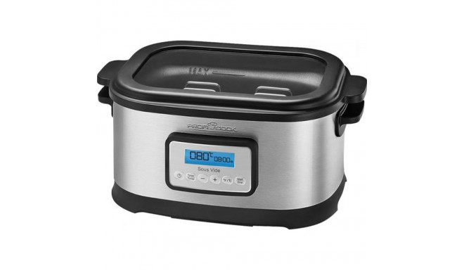 ProfiCook PC-SV 1112 8 L 520 W Black, Stainless steel