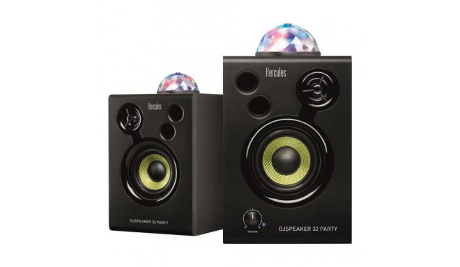 Hercules DJ Speaker 32 Party Black Wired 30 W