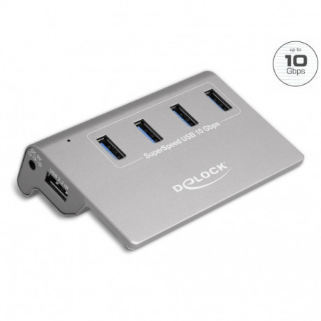 USB 3.2 hub, 4 porti, hall, kuni 10Gbps