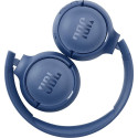 JBL Tune 510BT Stereo wireless foldable on-ear headphones with Mic & Voice control Blue