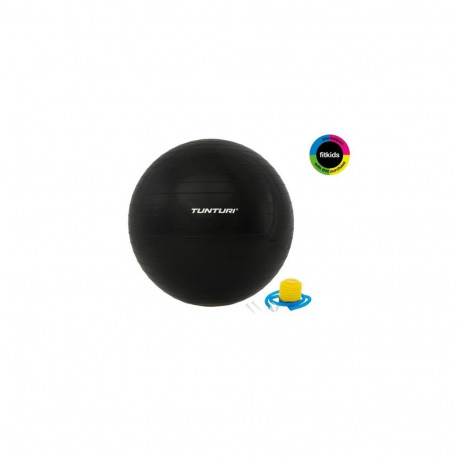 Tunturi Gymball with pump 90cm, Black
