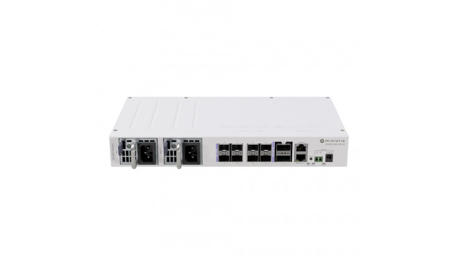 MIKROTIK CRS510-8XS-2XQ-IN 2x100 Gigabit QSFP28 ports 8x25 Gigabit SFP28 ports dual hot-swap