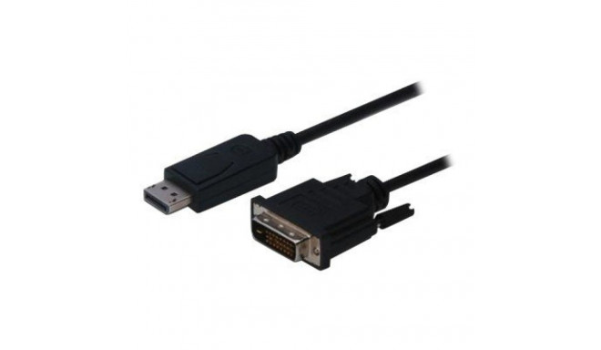 ASSMANN adapterkaabel DisplayPort 1.2 DVI-D 24+1 M/M digitaalne Full HD Dual Link 1m max. 2560 x 160