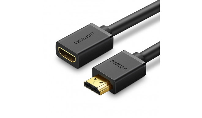 Ugreen HD107 10145 HDMI (Male) - HDMI (Female) 4K Cable 3m - Black