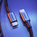 Ugreen US316 70428 USB-C - USB-C PD QC FCP cable 100W 5A 480Mb/s 1.5m - gray