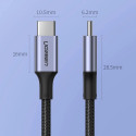 Ugreen US316 70428 USB-C - USB-C PD QC FCP cable 100W 5A 480Mb/s 1.5m - gray
