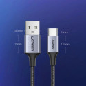 Ugreen US288 60124 USB-A / USB-C QC 3.0 3A 0.25m cable - gray