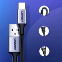 Ugreen US288 60127 USB-A / USB-C QC 3.0 3A 1.5m cable - gray