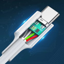 Ugreen US264 60519 USB-C / USB-C PD QC AFC cable 1.5m - white