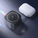 Ugreen W702 3in1 inductive charger with MagSafe / Qi2 and USB-C port for phone / headphones - black