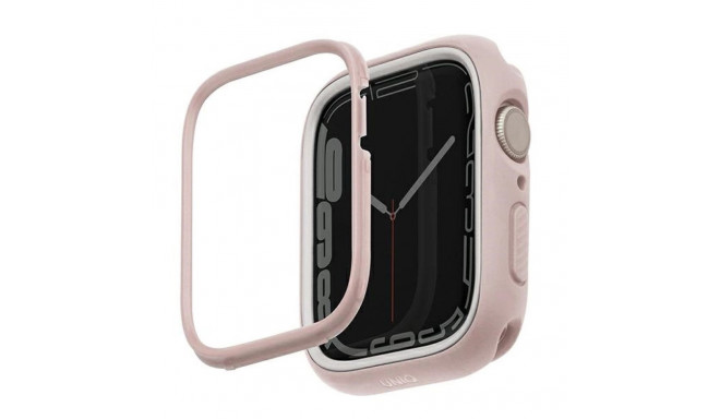 Uniq Moduo case for Apple Watch 4/5/6/7/8/SE/SE2 40/41mm - pink and white