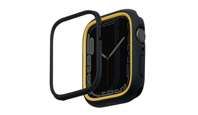 Uniq Moduo case for Apple Watch 4/5/6/7/8/SE/SE2 40/41mm - black and mustard