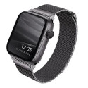 Uniq Dante Stainless Steel strap for Apple Watch 1/2/3/4/5/6/7/8/SE/SE2 38/40/41mm - graphite