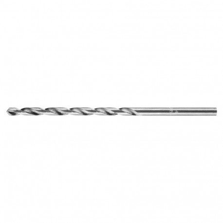 Wiertło do metalu HSS, DIN 340, przedłużane, 4 mm (5 tk.)