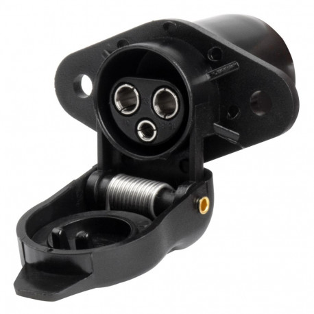 3-piniline elektriline pistikupesa 3-pinine amio-02388