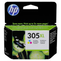 HP 305XL -tindikassett, kolmevärviline