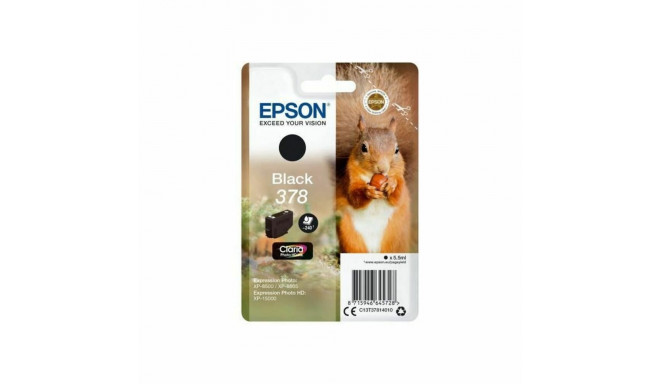 Originaalne Tindikassett Epson C13T37814010 Must