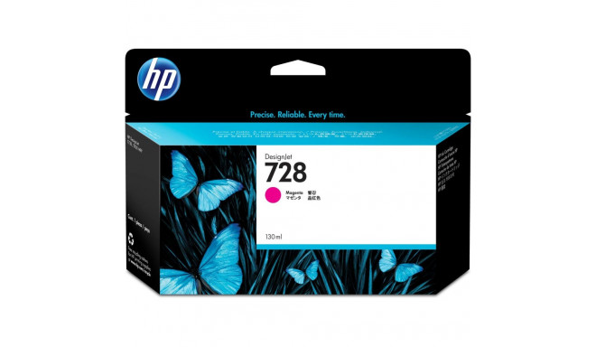 Originaalne Tindikassett HP F9J66A Fuksiinpunane (130 ml)