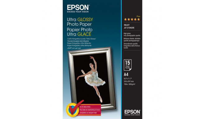 Satin Photo Paper Epson 2359997 A4 (1 Unit)