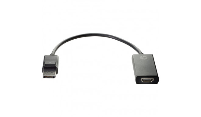 Адаптер для DisplayPort на HDMI HP 2JA63AA Чёрный