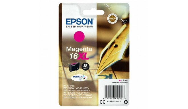 Ühilduv Tindikassett Epson C13T16334012 Hall Fuksiinpunane