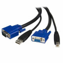 KVM slēdzis Startech SVUSB2N1_10          3 m