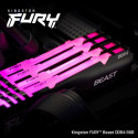 Kingston Fury Beast RGB memory, DDR4, 32 GB, 3200MHz, CL16 (KF432C16BB2A/32)