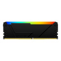 Kingston Fury Beast RGB memory, DDR4, 32 GB, 3200MHz, CL16 (KF432C16BB2A/32)