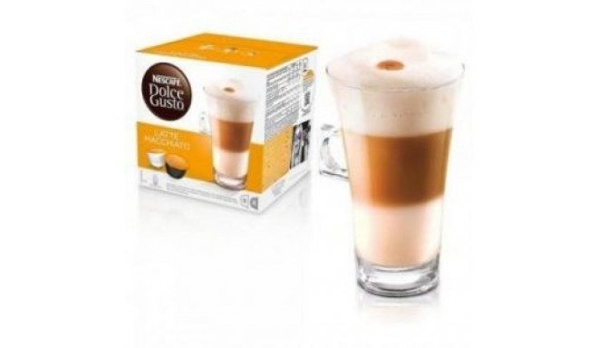 Coffee capsules NESCAFÉ® Dolce Gusto® Latte Macchiato, 8+8 pcs.