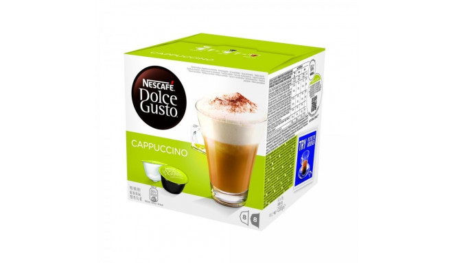 Coffee capsules NESCAFÉ® Dolce Gusto® Cappuccino, 8+8 pcs.