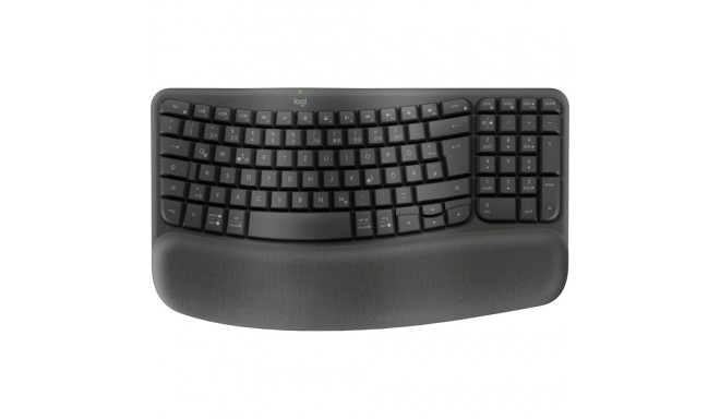 "Logitech Wave Keys Bluetooth black QWERTZ DE"