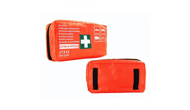 First aid kit with mouthpiece DIN 13164