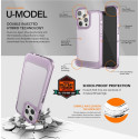 Ugly Rubber UMODEL case for iPhone 15 Plus 6,7" clear