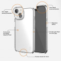 Ugly Rubber Vogue case for iPhone 15 Plus 6,7" clear