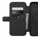 Nomad Modern Leather Folio case for iPhone 15 Plus 6,7" black