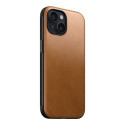 Nomad Modern Leather case for iPhone 15 6,1" english tan