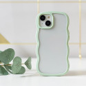 Wave case for iPhone 13 6,1" green