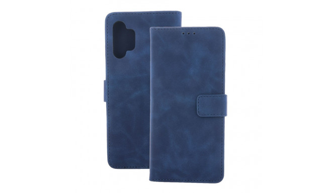 Smart Velvet case for iPhone 16 Plus 6,7" navy blue